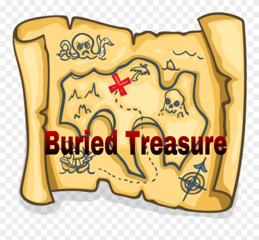 Pirate Treasure Map Png Clipart