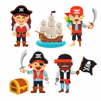 pirate clipart vector