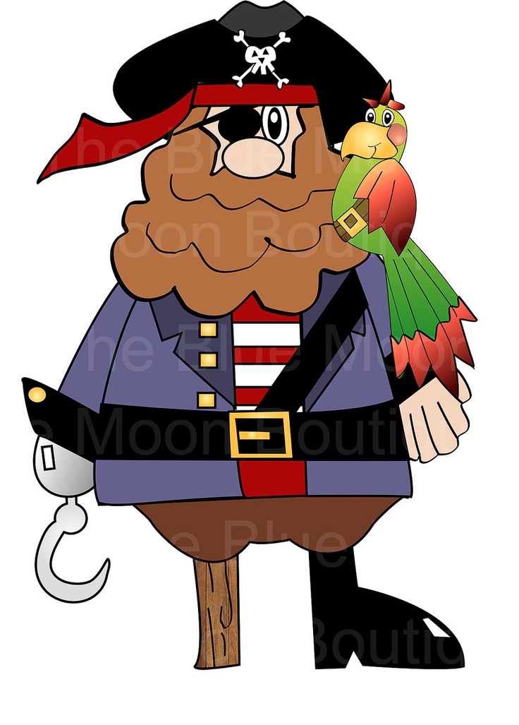 Pirate captain clipart clipart images gallery for free