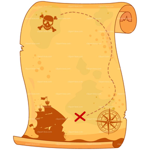 Pirate Map Clipart