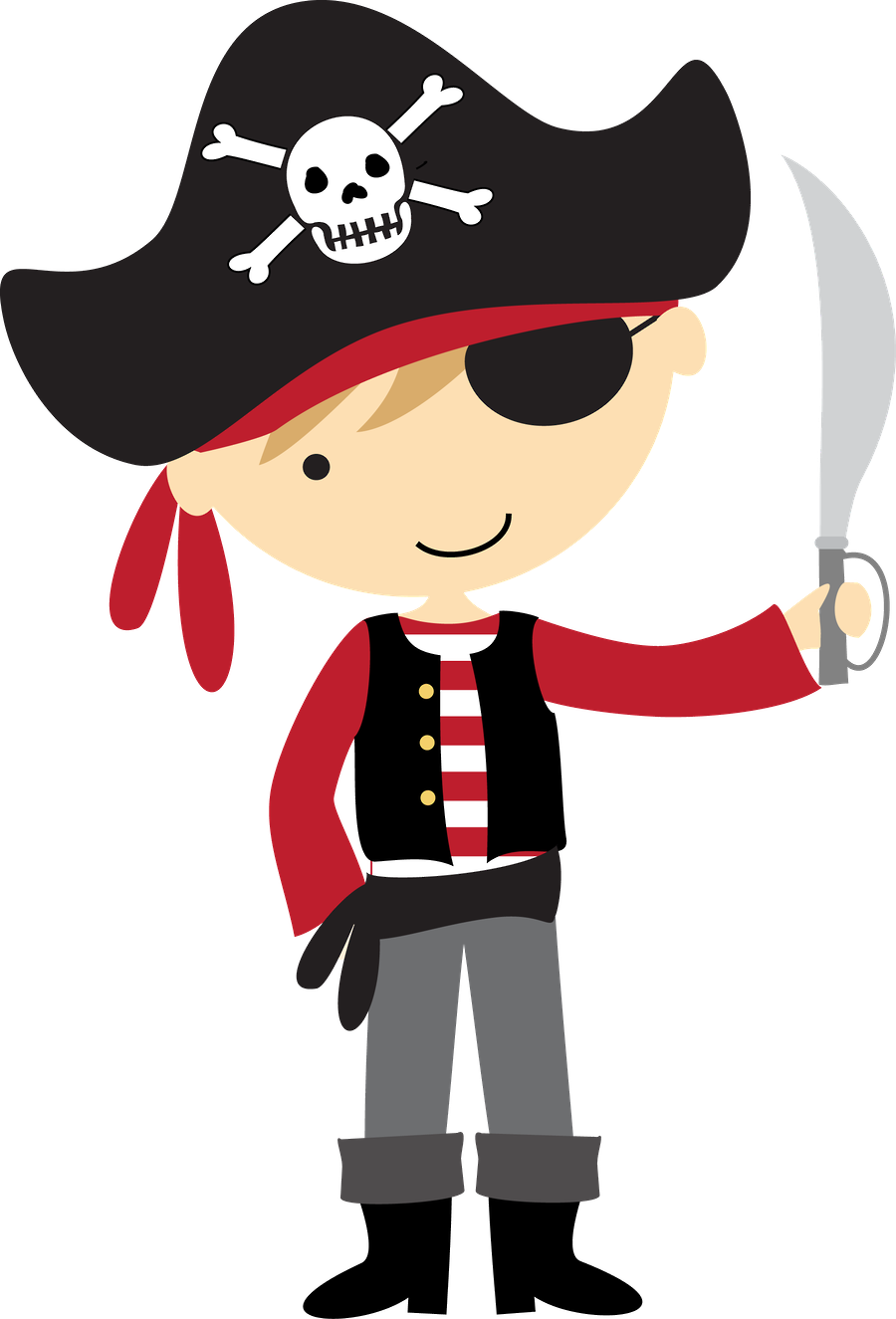 Costume clipart pirate.