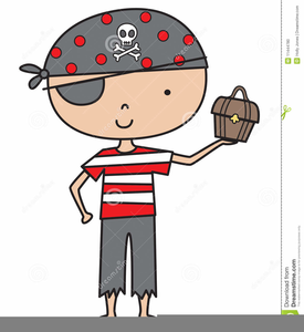 Little Boy Pirate Clipart