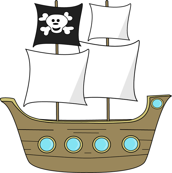 Pirate ship clip.