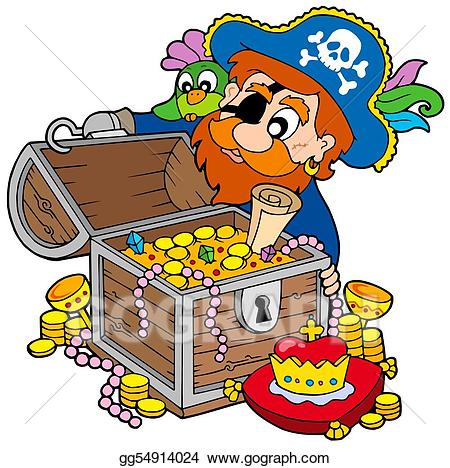 pirates clipart treasure