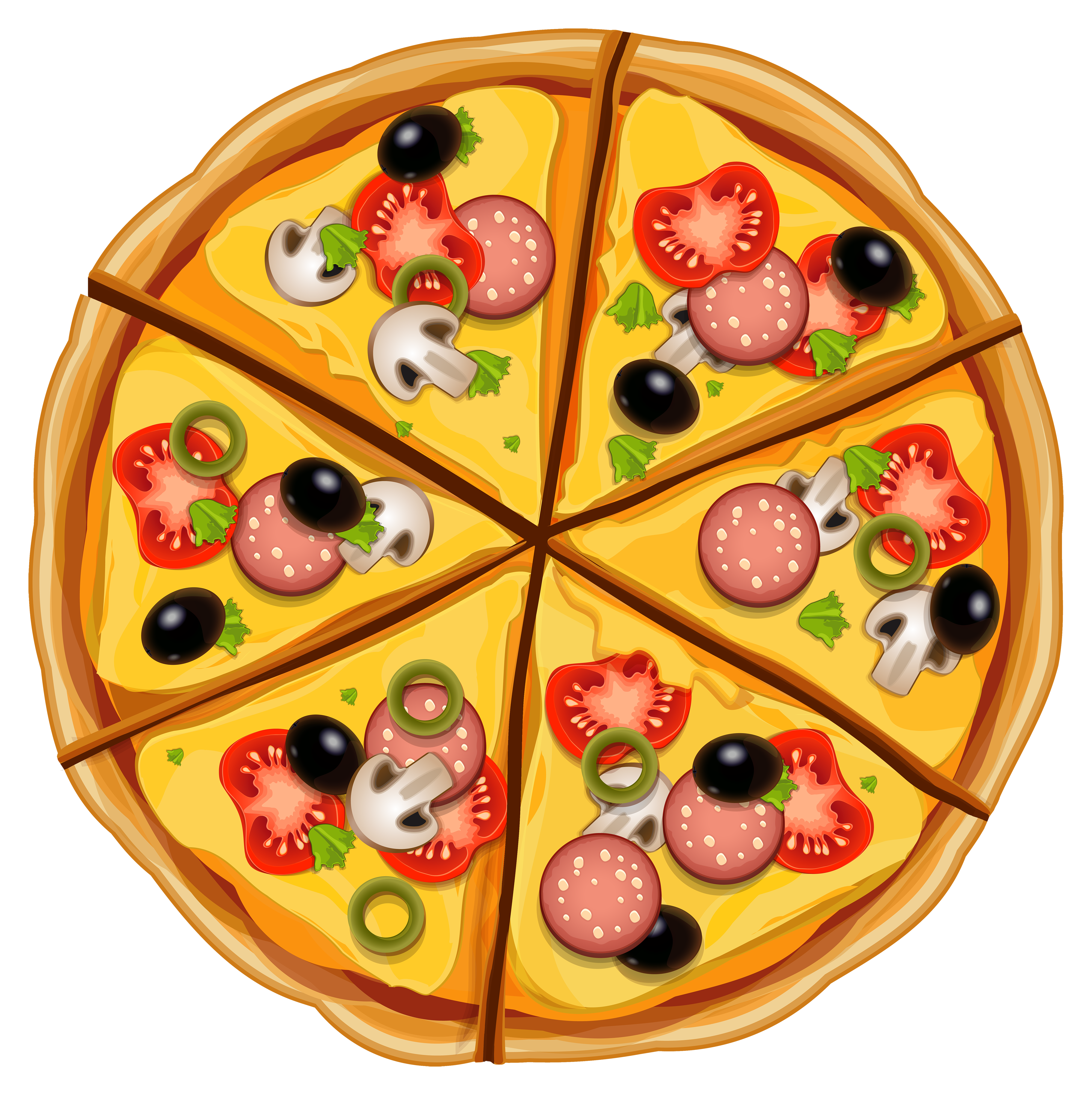Pizza PNG Clipart