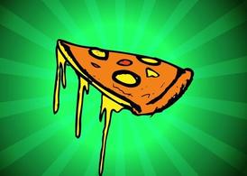 Free Dripping Pizzas Clipart and Vector Graphics