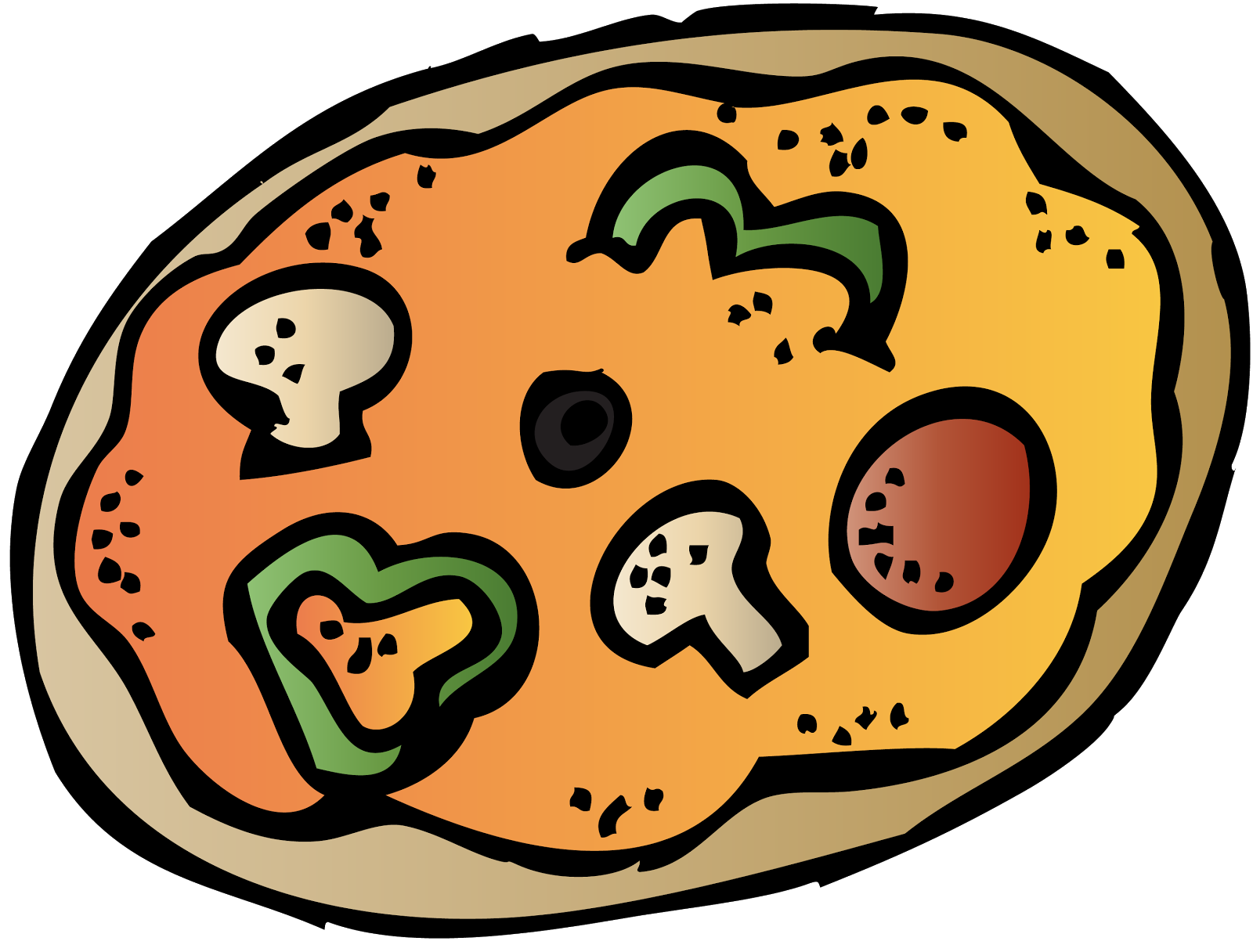 Pizza clipart heart, Pizza heart Transparent FREE for