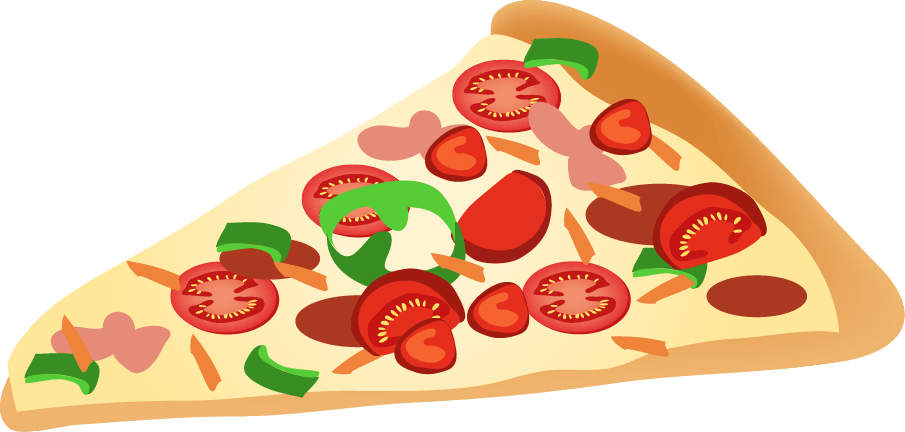 Pizza Slice Clipart transparent PNG