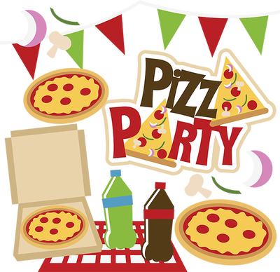 Pizza party clip.
