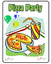 Pizza party clipart