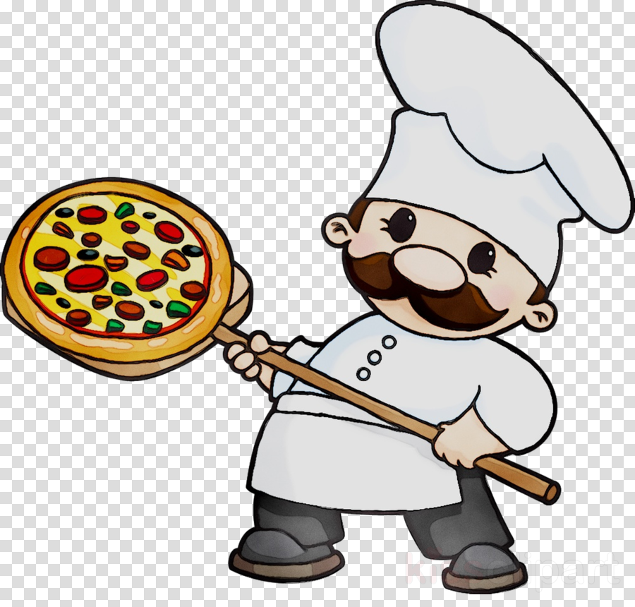 Pizza illustration clipart.
