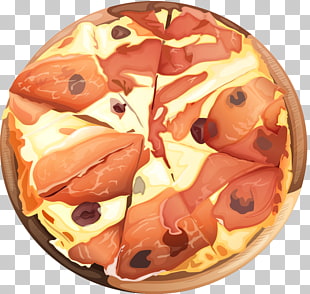 Realistic pizza png.
