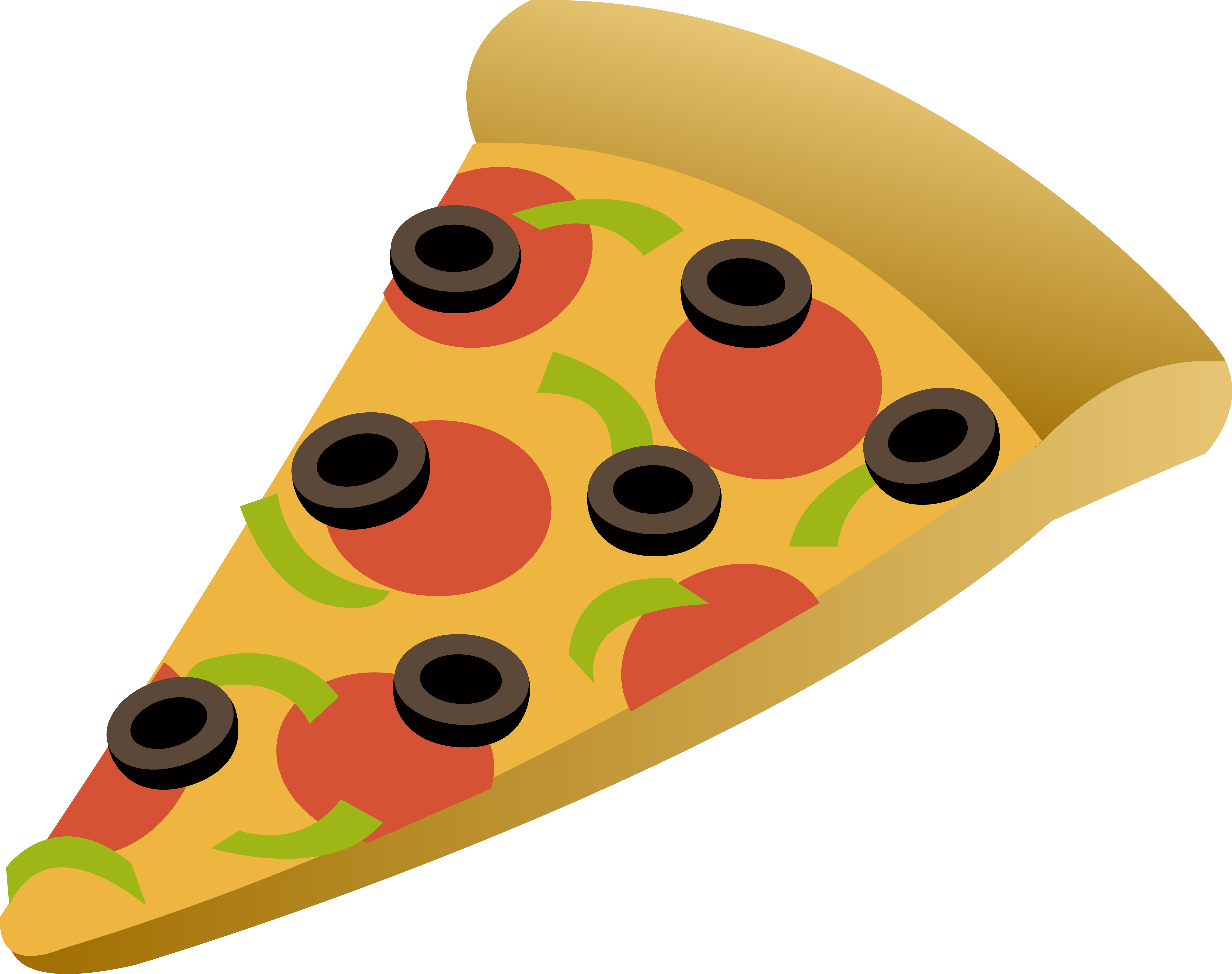 Free pizza vector.