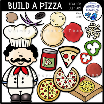 Build pizza clip.