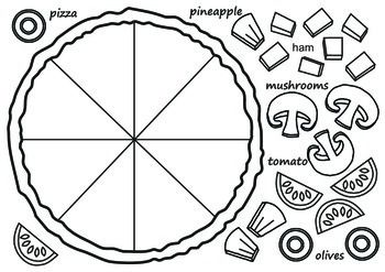 pizza ingredients clipart build your own