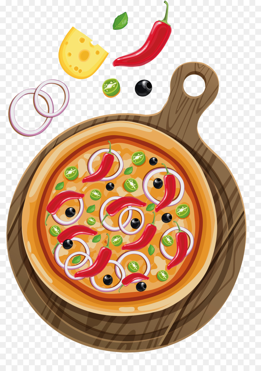 Pizza Drawing clipart