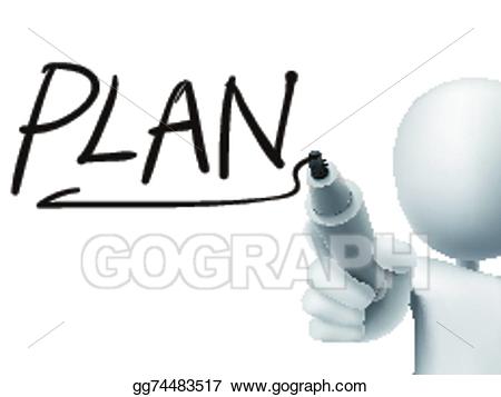 plan clipart writing
