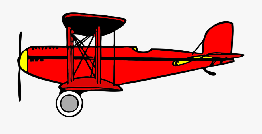Airplane Clipart Biplane