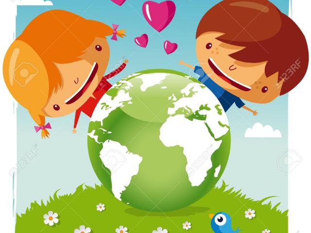 planet earth clipart love