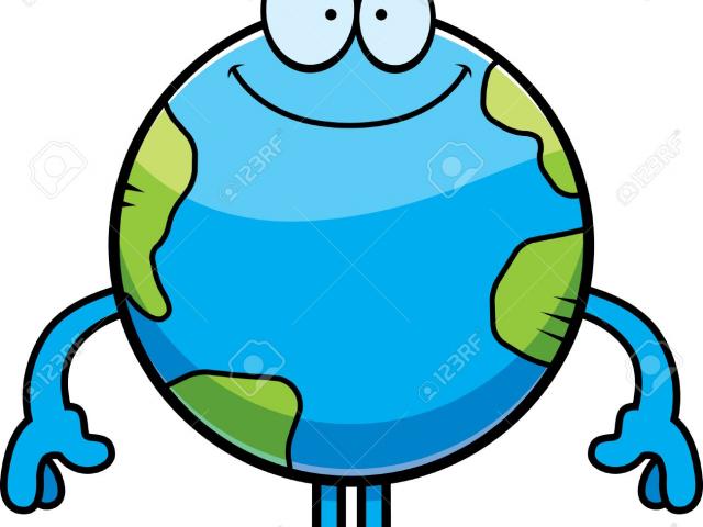 planet earth clipart smiling