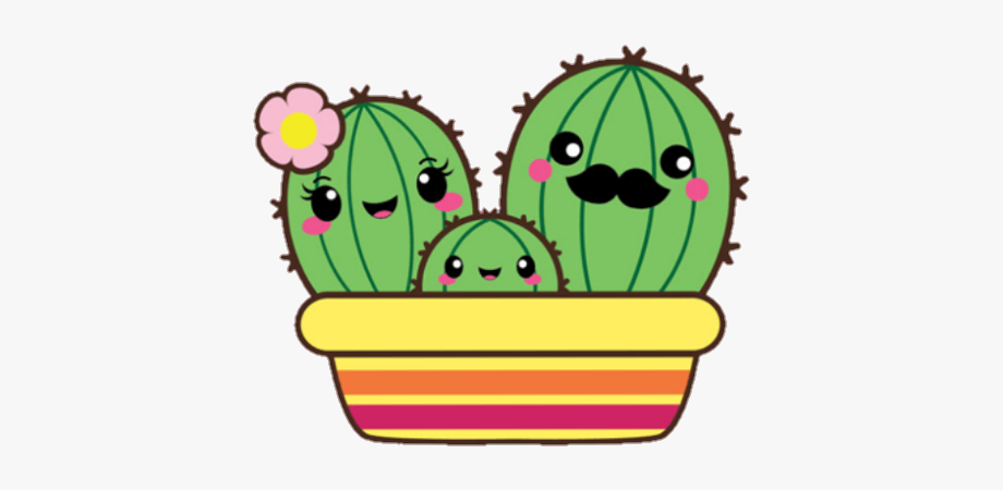 Cactus cute kawaii.