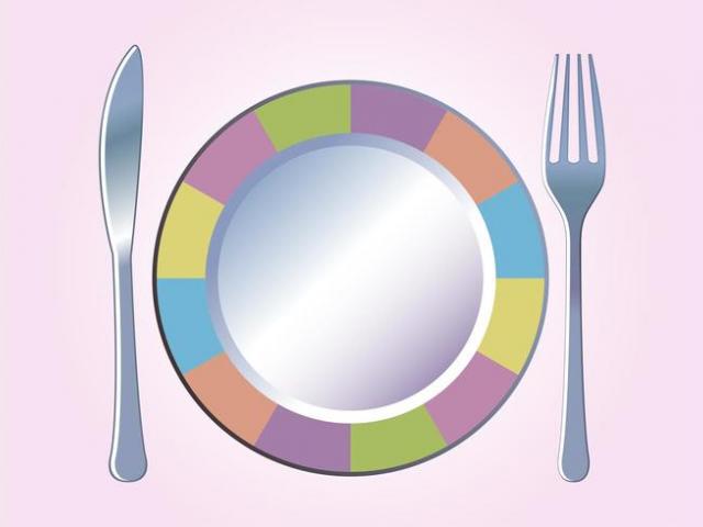 plate clipart colorful