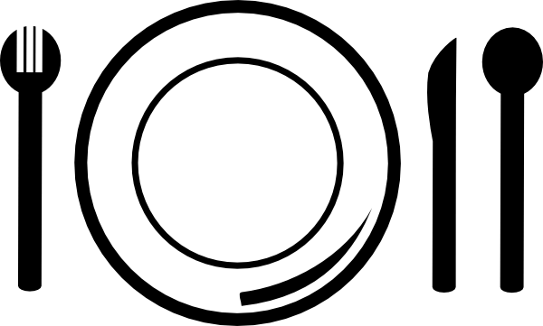 Dish plate clipart.