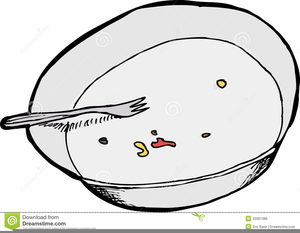 plate clipart empty