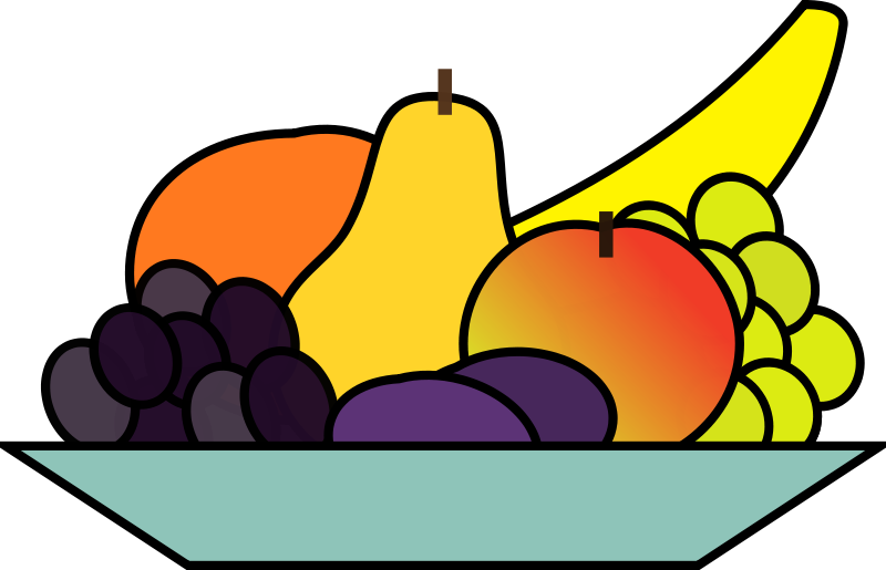 Free clipart fruit.