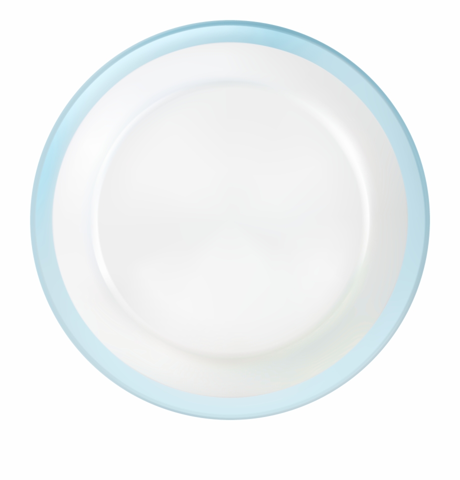 Plate Clipart Oval Plate