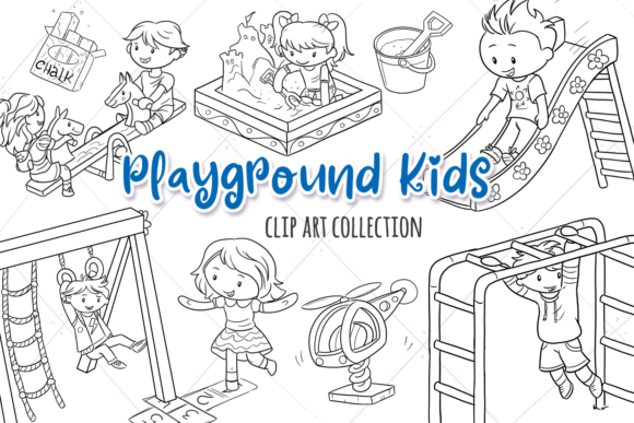 Kids the playground.