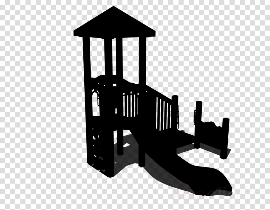 playground clipart black and white silhouette