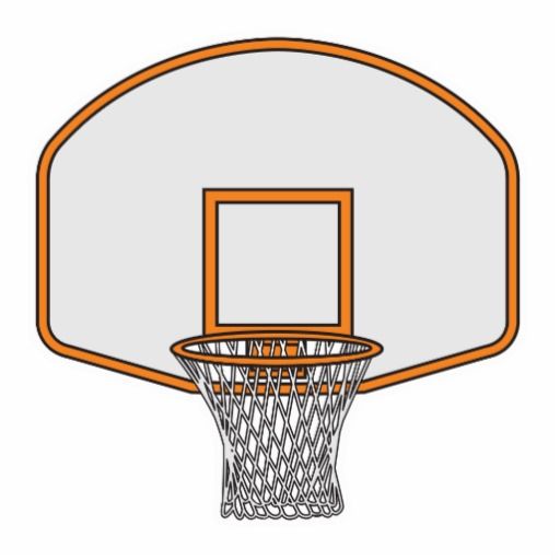 Clip Art Basketball Hoop