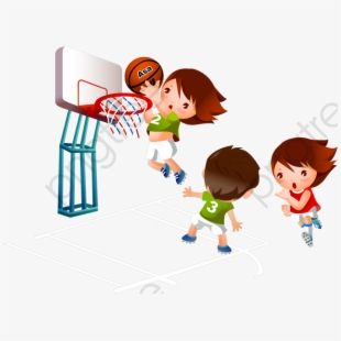 Kids playing clipart.