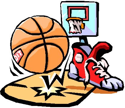 playing basketball clipart recreational