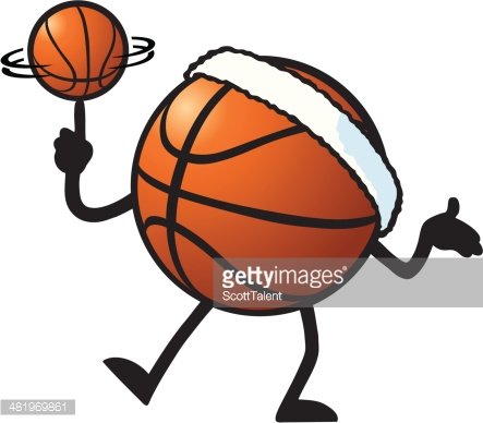 Basketball Spinner premium clipart