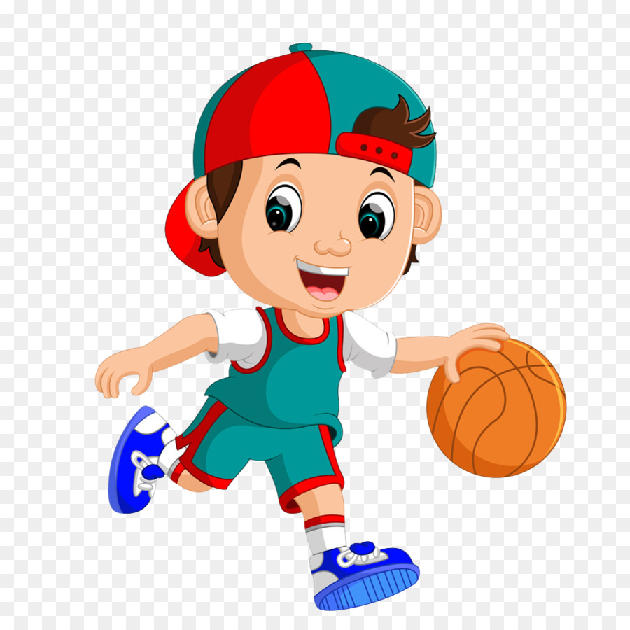 Play basketball clipart
