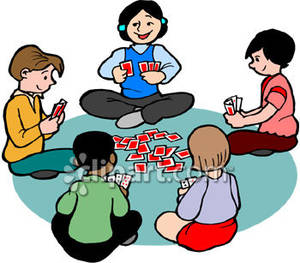 playing card clipart cartoon