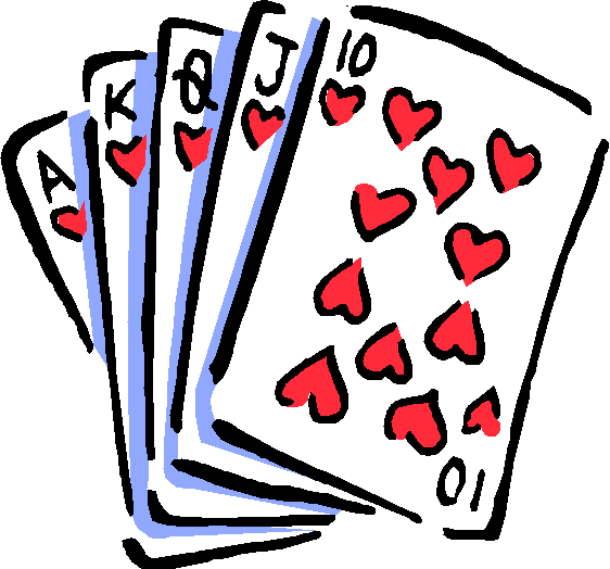 Poker card game.