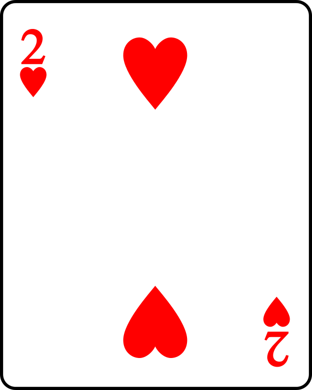 Fileplaying card heart.