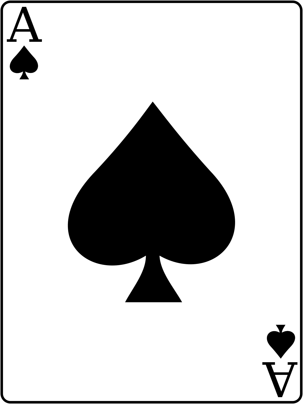 Spades card game.