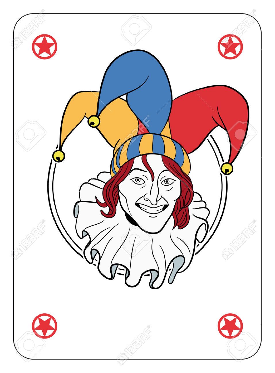 playing card clipart joker