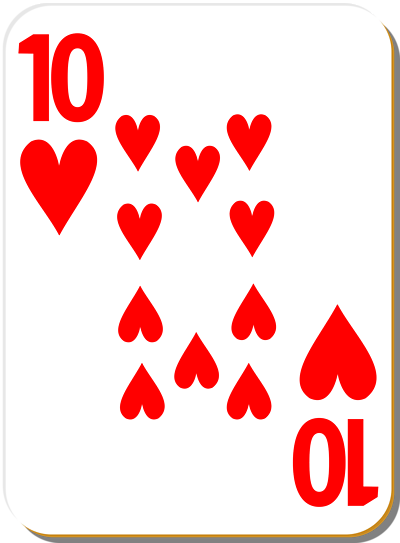 playing card clipart large