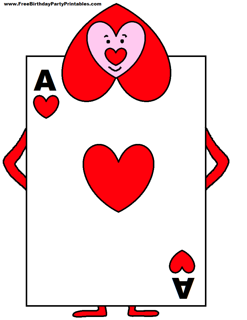 Playing Card Soldiers From Alice In Wonderland