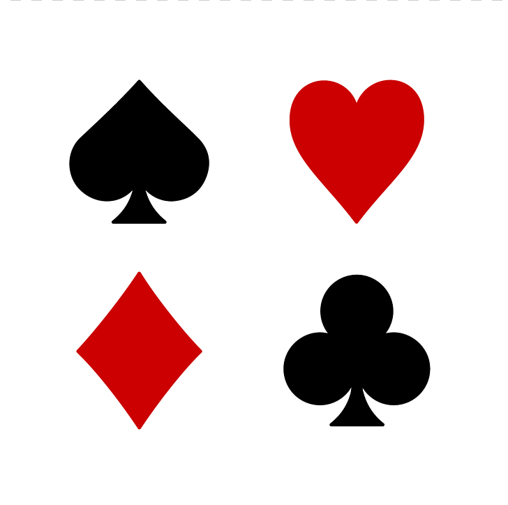 Playing card Suit Set Euchre , Heart Playing Cards PNG