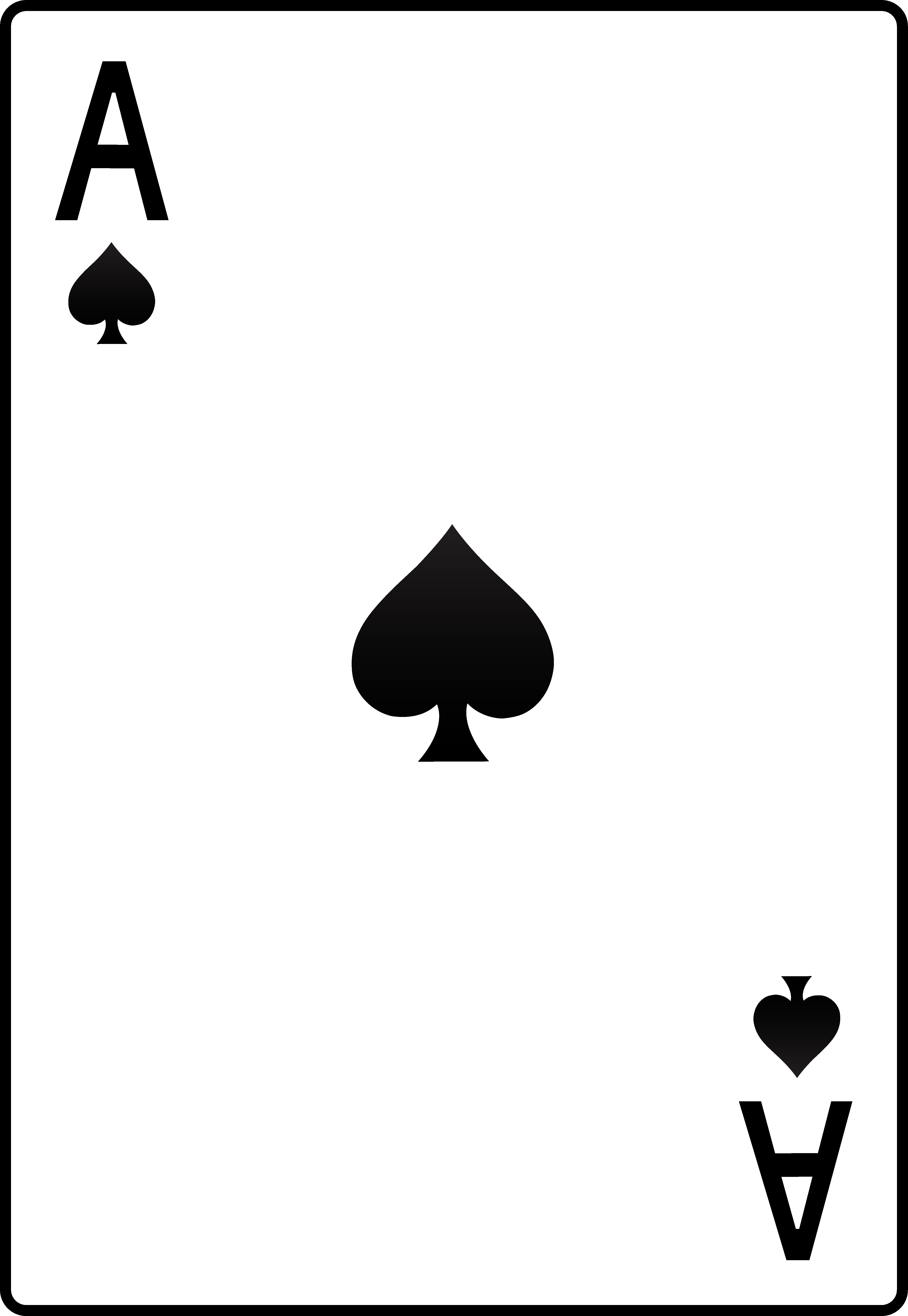 Playing card clipart.