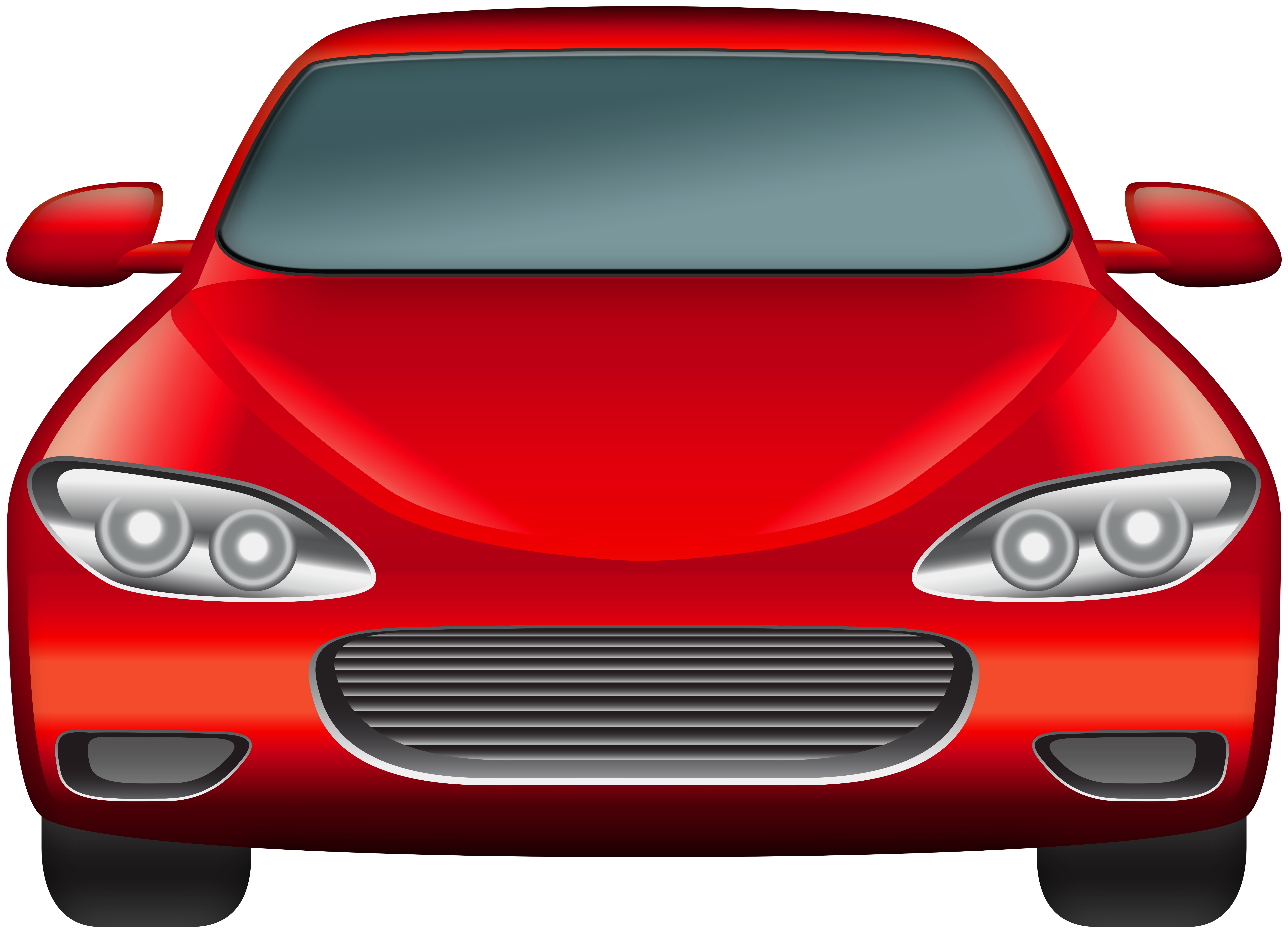 Red car png.