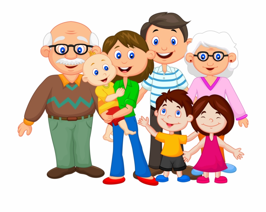 Happy Family Cartoon Png