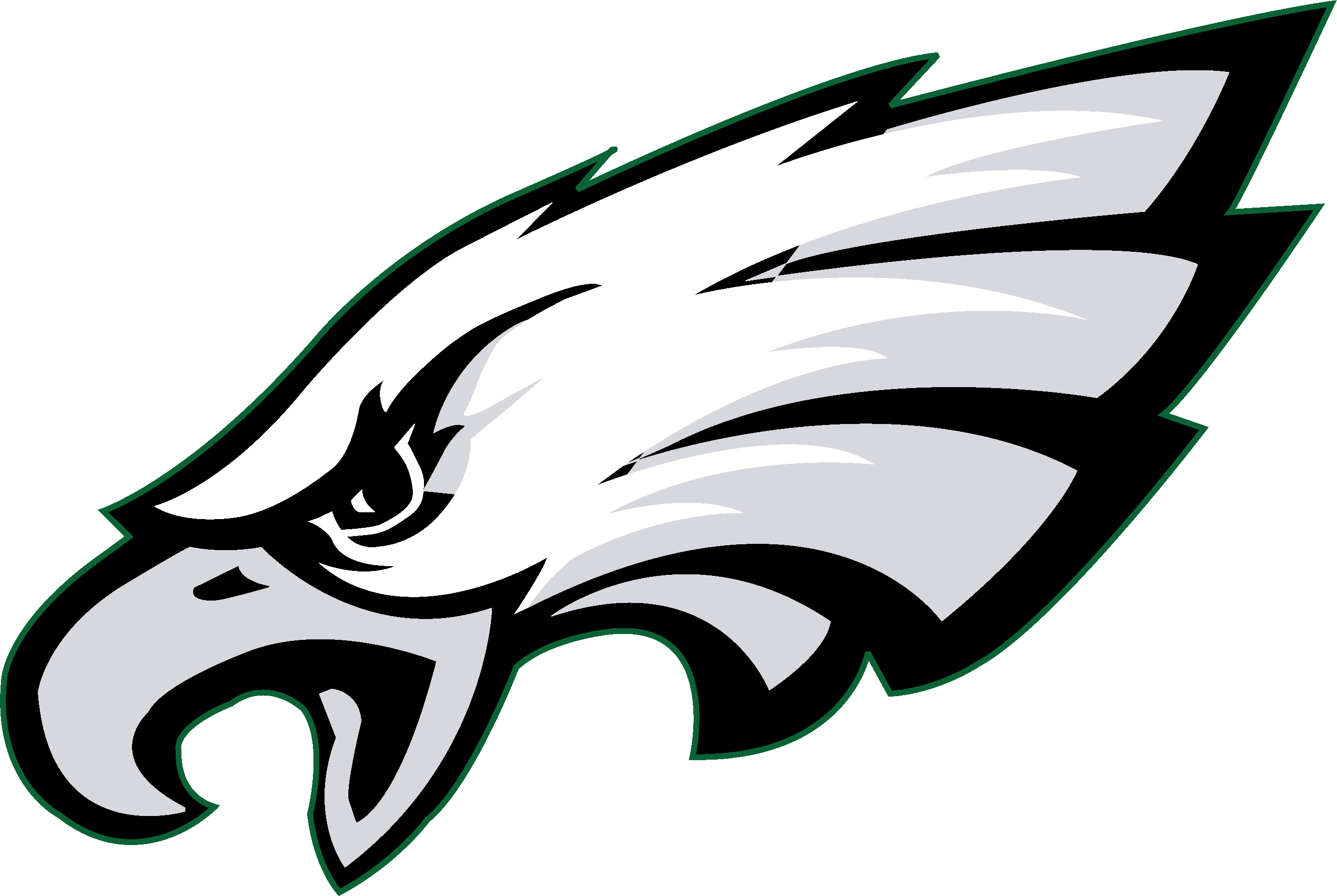 Philadelphia Eagles Logo Vector Icon Tem