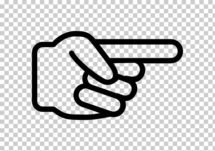 pointing hand clipart mano